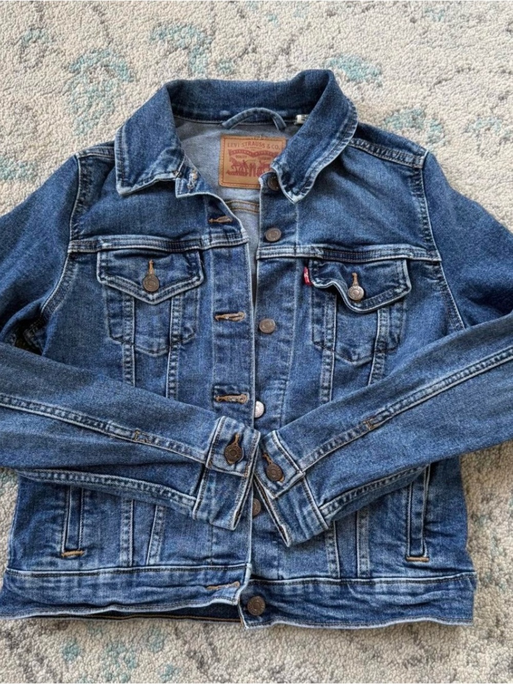 Levi's Blue Denim Trucker Jacket